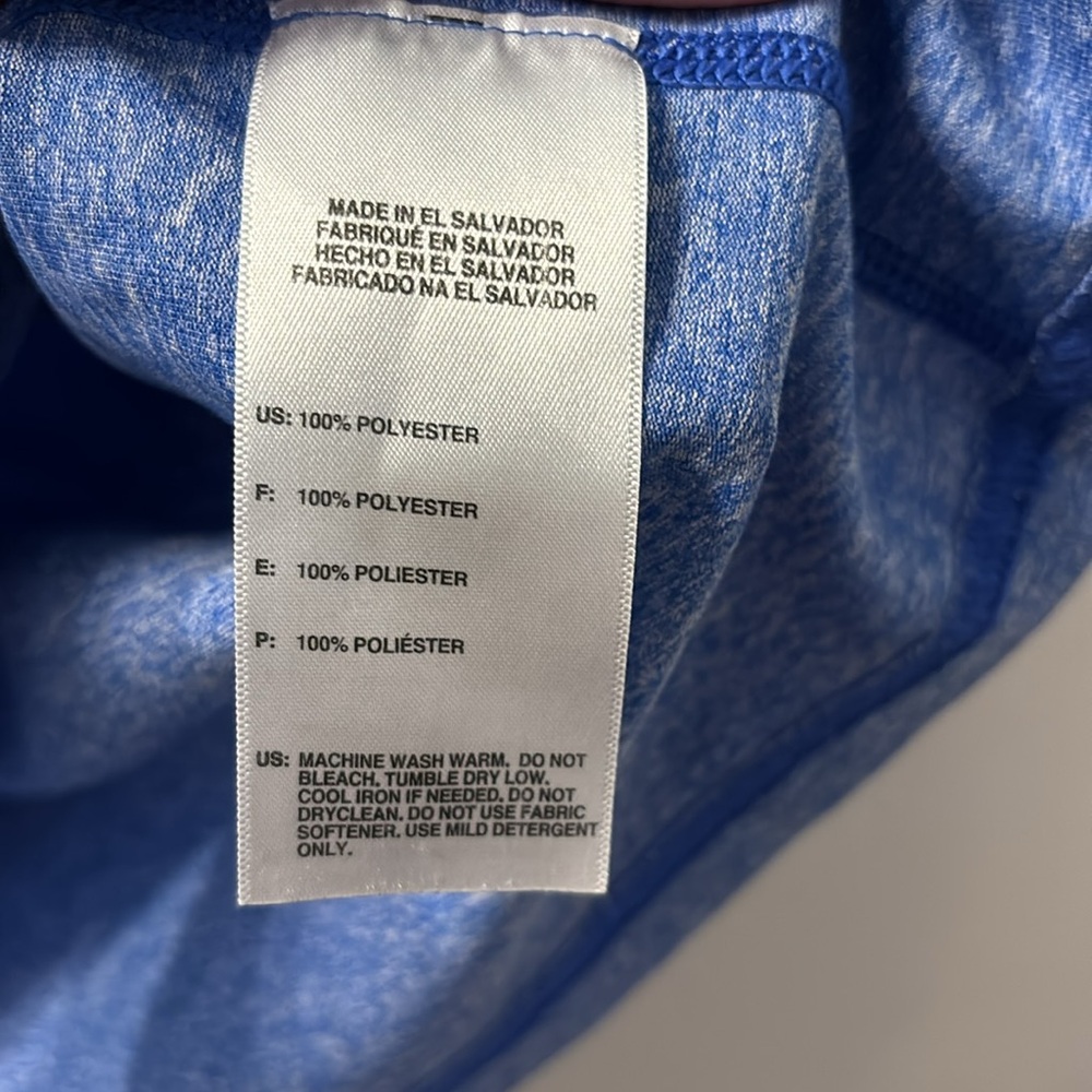 Adidas Blue Climalite Basic Tee Size Medium - image 4